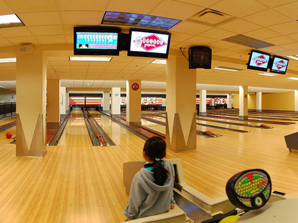 bowling hall i Hua Hin