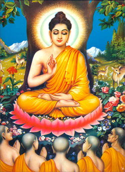 Vis respekt for buddha