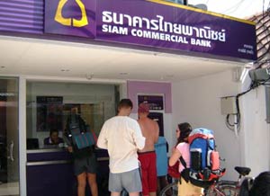 Banker og valuta i Hua Hin (Thailand)