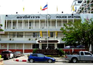 Hoved politi stasjonen i Hua Hin